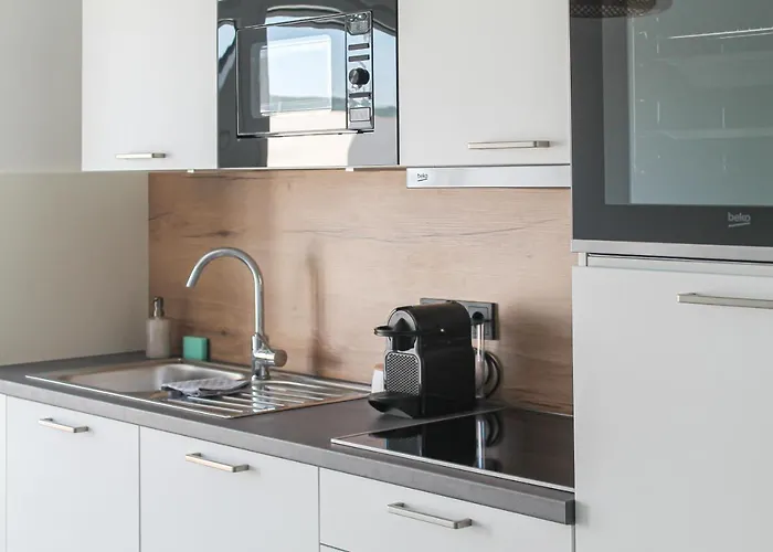 아파트 Buddha - Stadtnah, Balkon, Parkplatz, E-ladestation Fuer Autos & Fahrraeder, Fitnessstudio